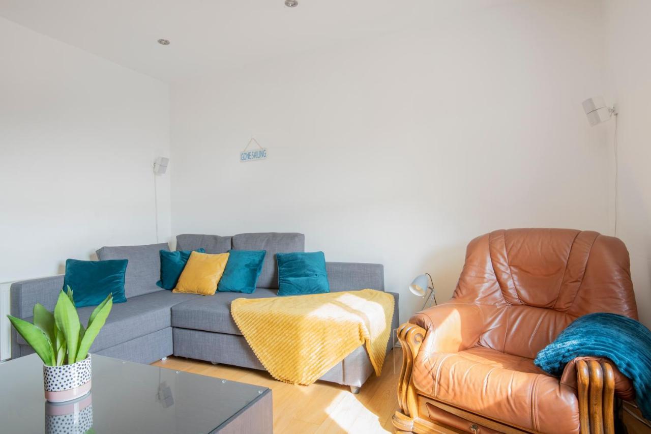 Modern, 2 Bdrm House With Parking Sleeps 6 Brighton Town Centre, North Laine Apartment Bagian luar foto